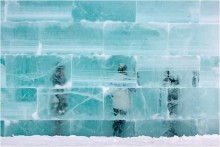 Prisoners of ice; designed by Yoko Ono